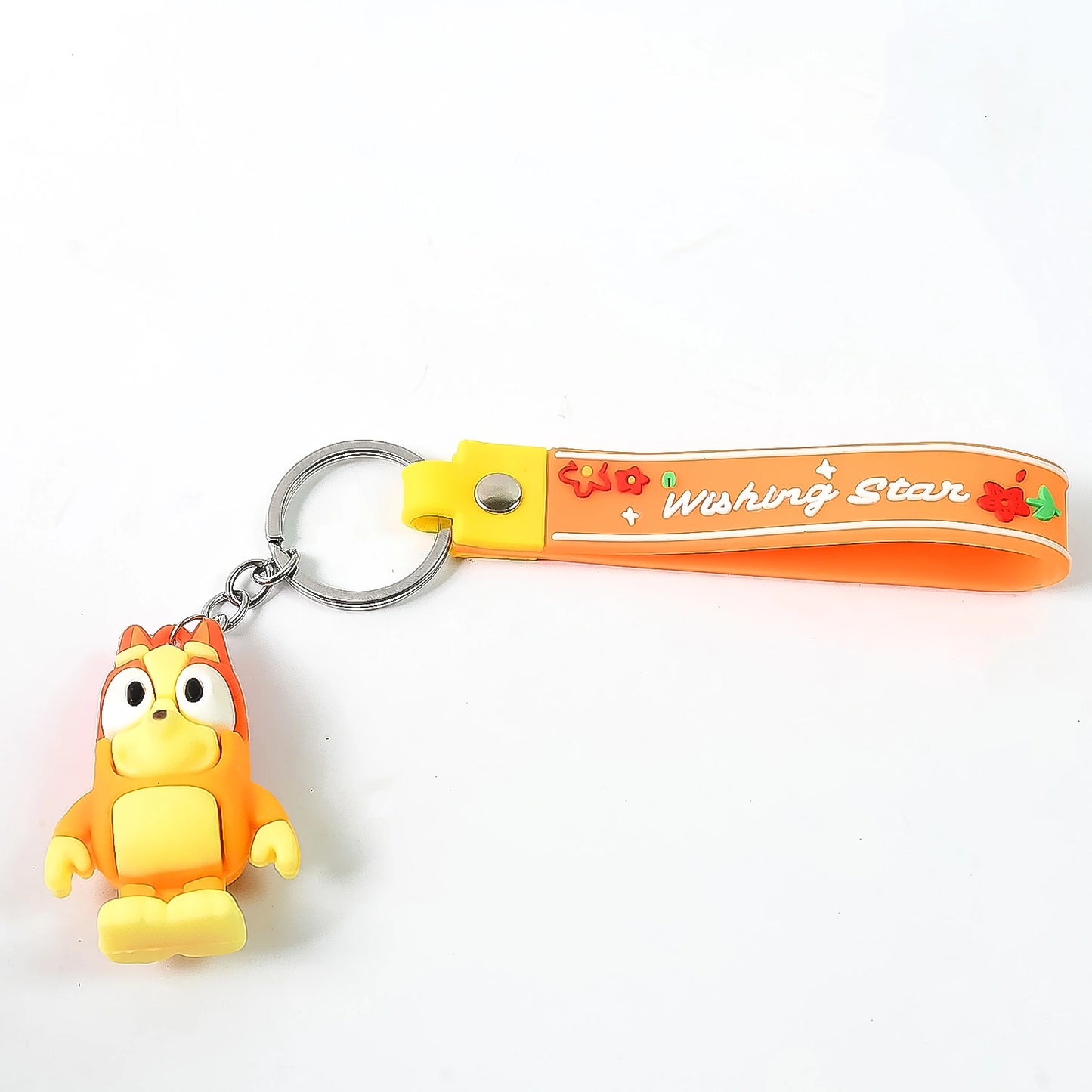 Adorable Cartoon Character Keychain