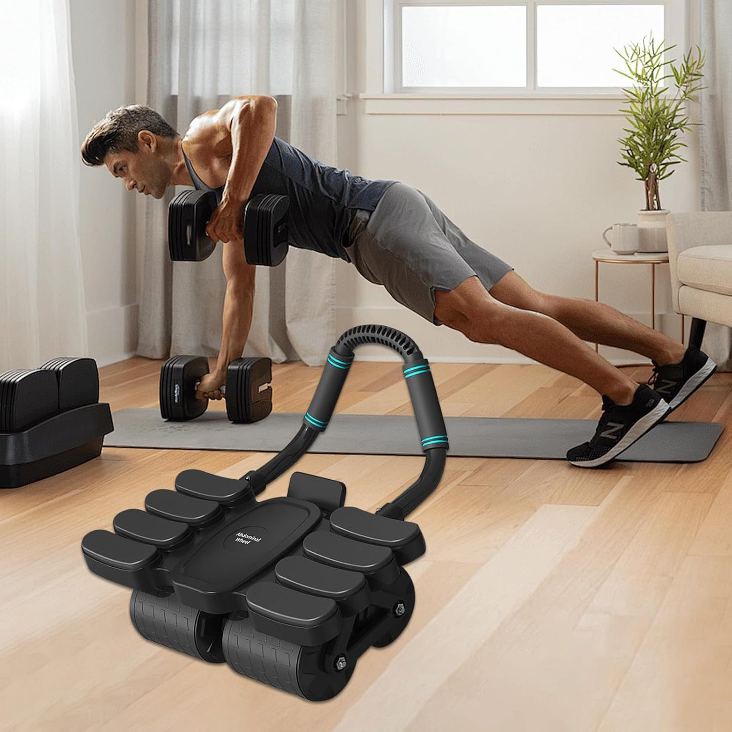 Auto-Rebound Ab Wheel Pro