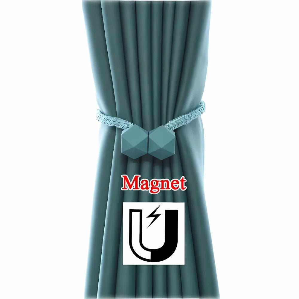 Magnetic Curtain Tiebacks Set