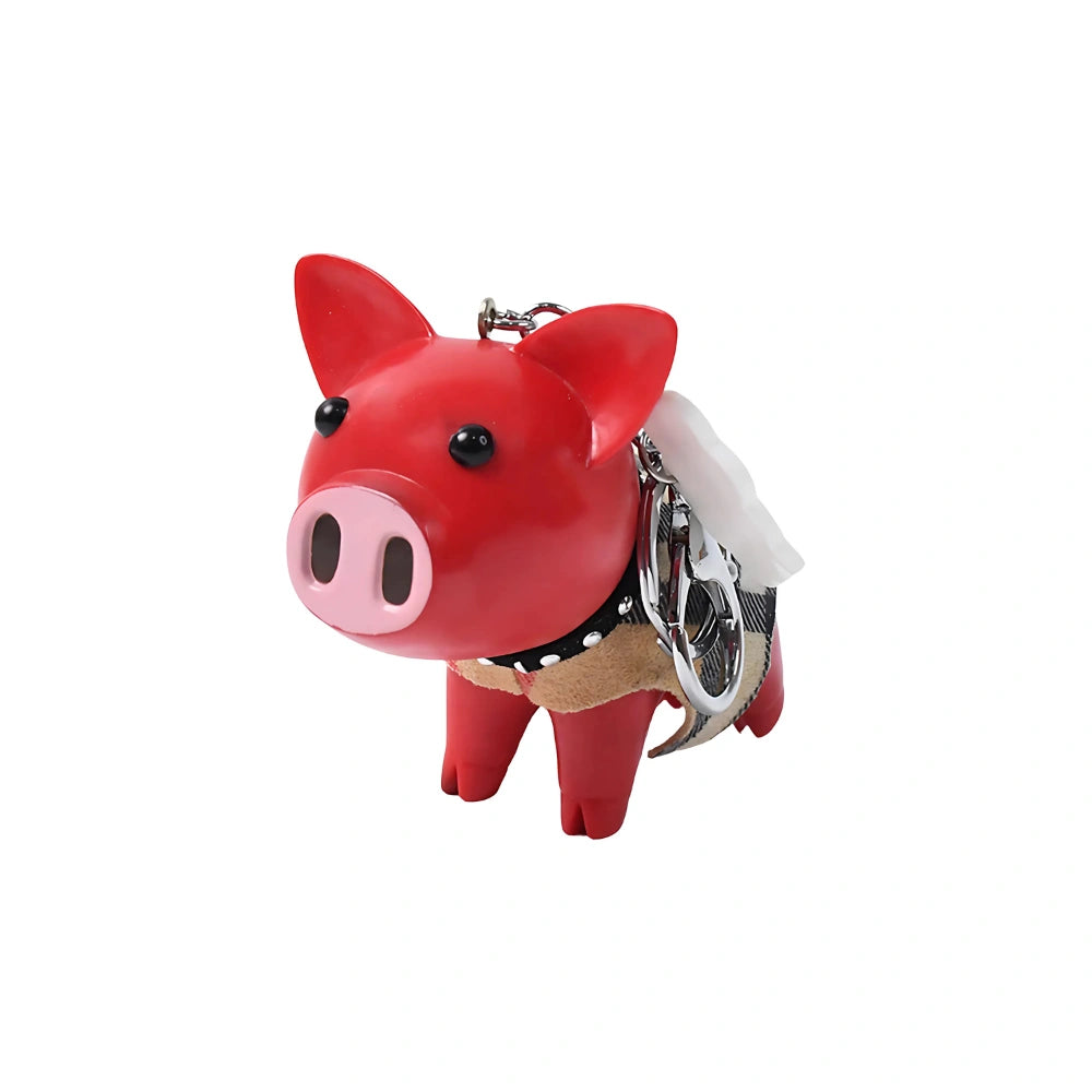 Light-Up Sound Piggy Keychain