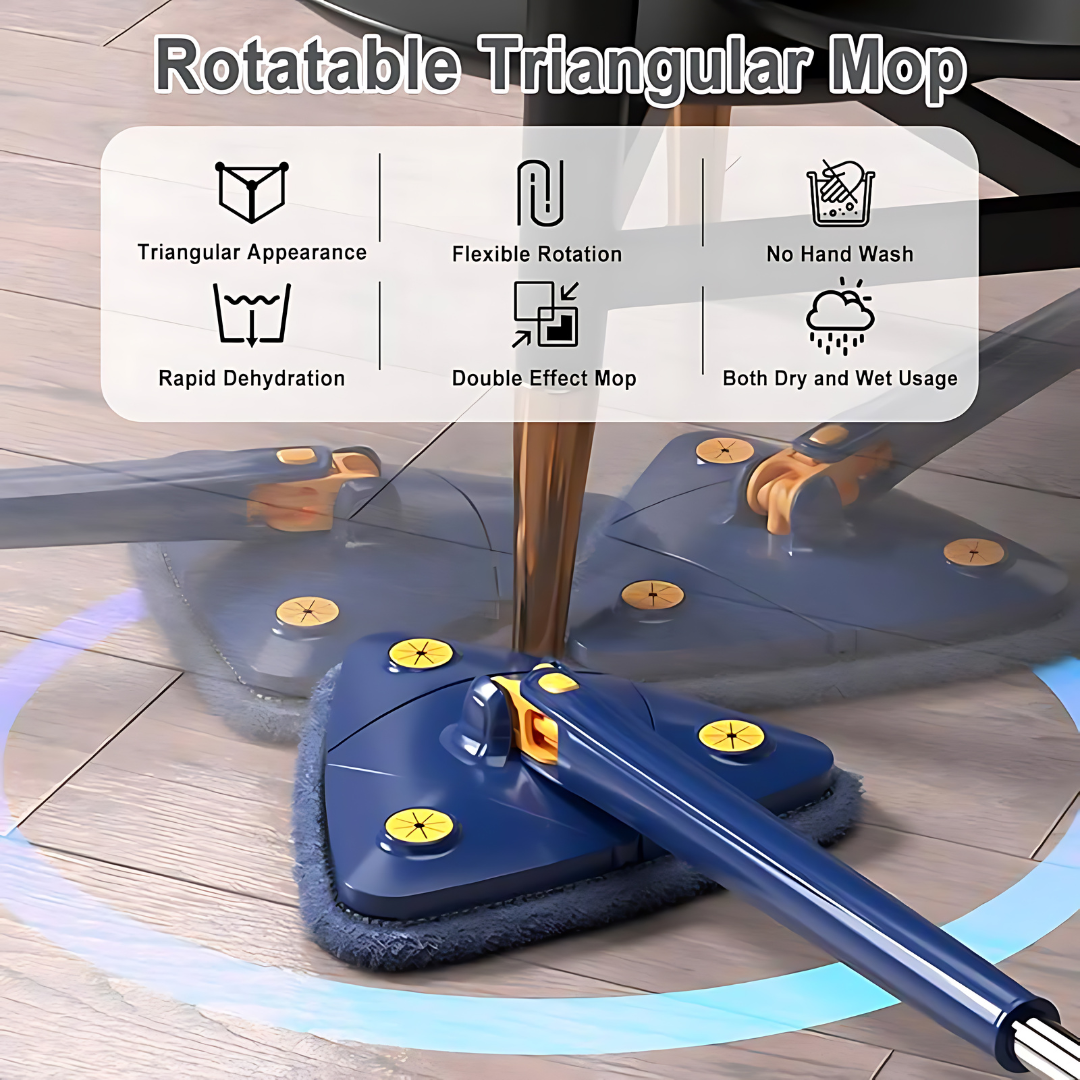 Rotatable Triangle Mop