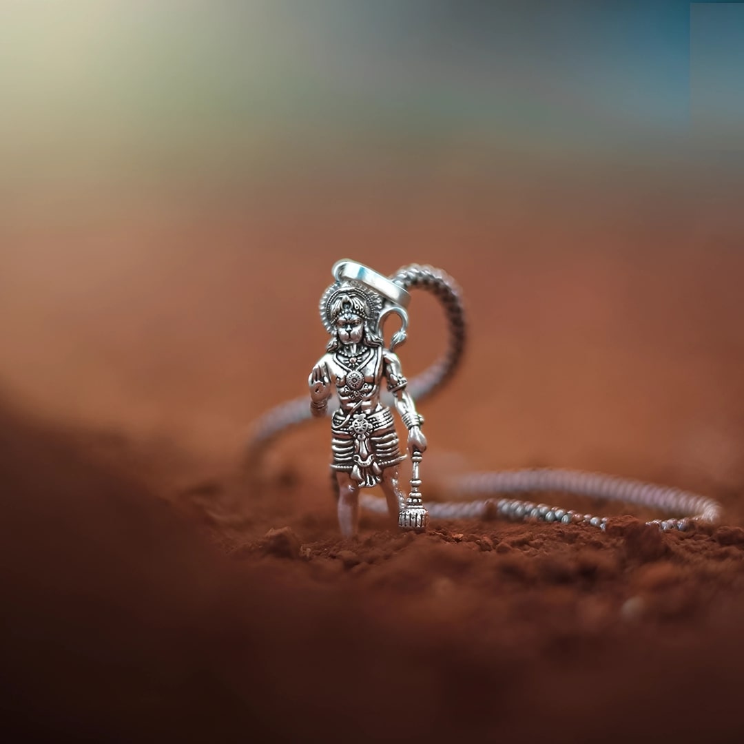 Lord Hanuman Pendant with Chain