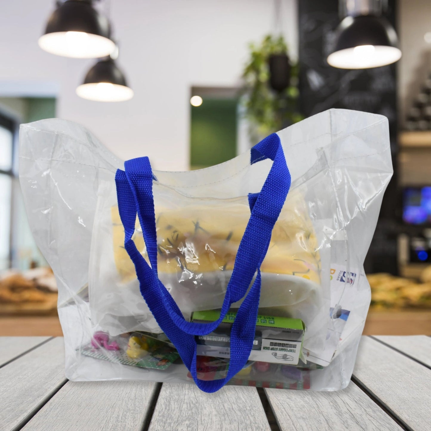 Transparent Gift Carry Bag