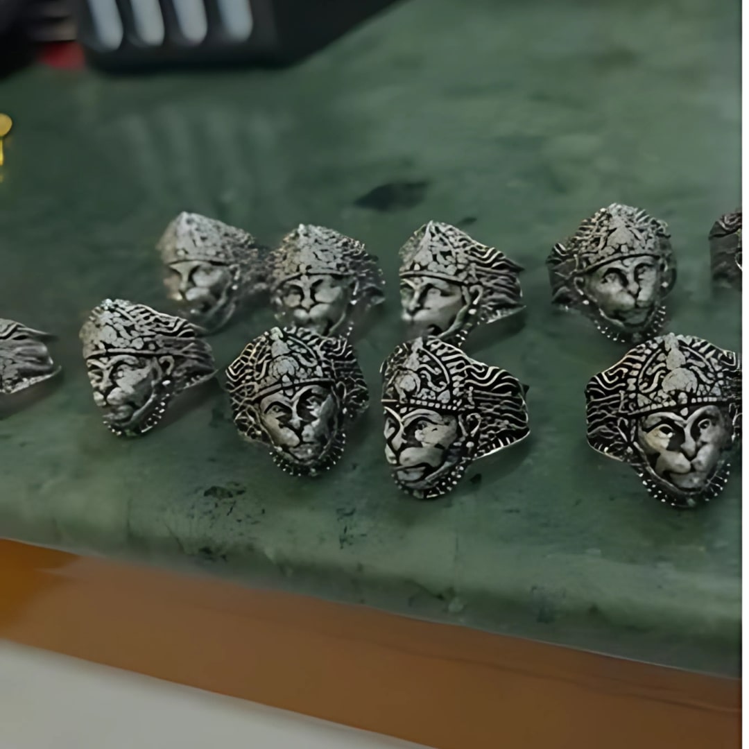 Hanuman Ring Sterling Silver