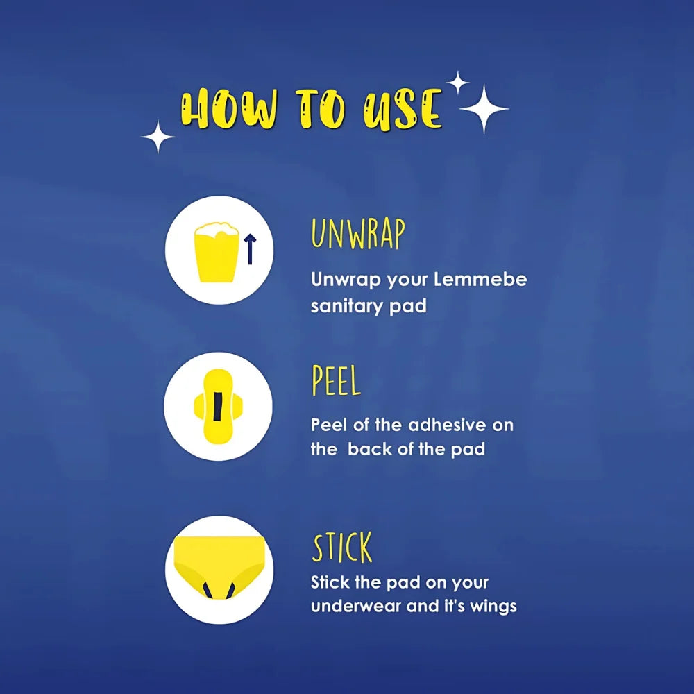 Extra-Long Leak-Proof Sanitary Pads