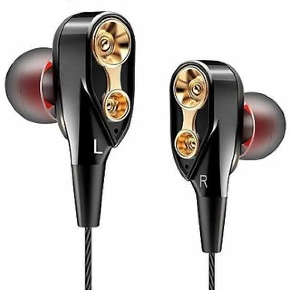 4d bass wired earphone