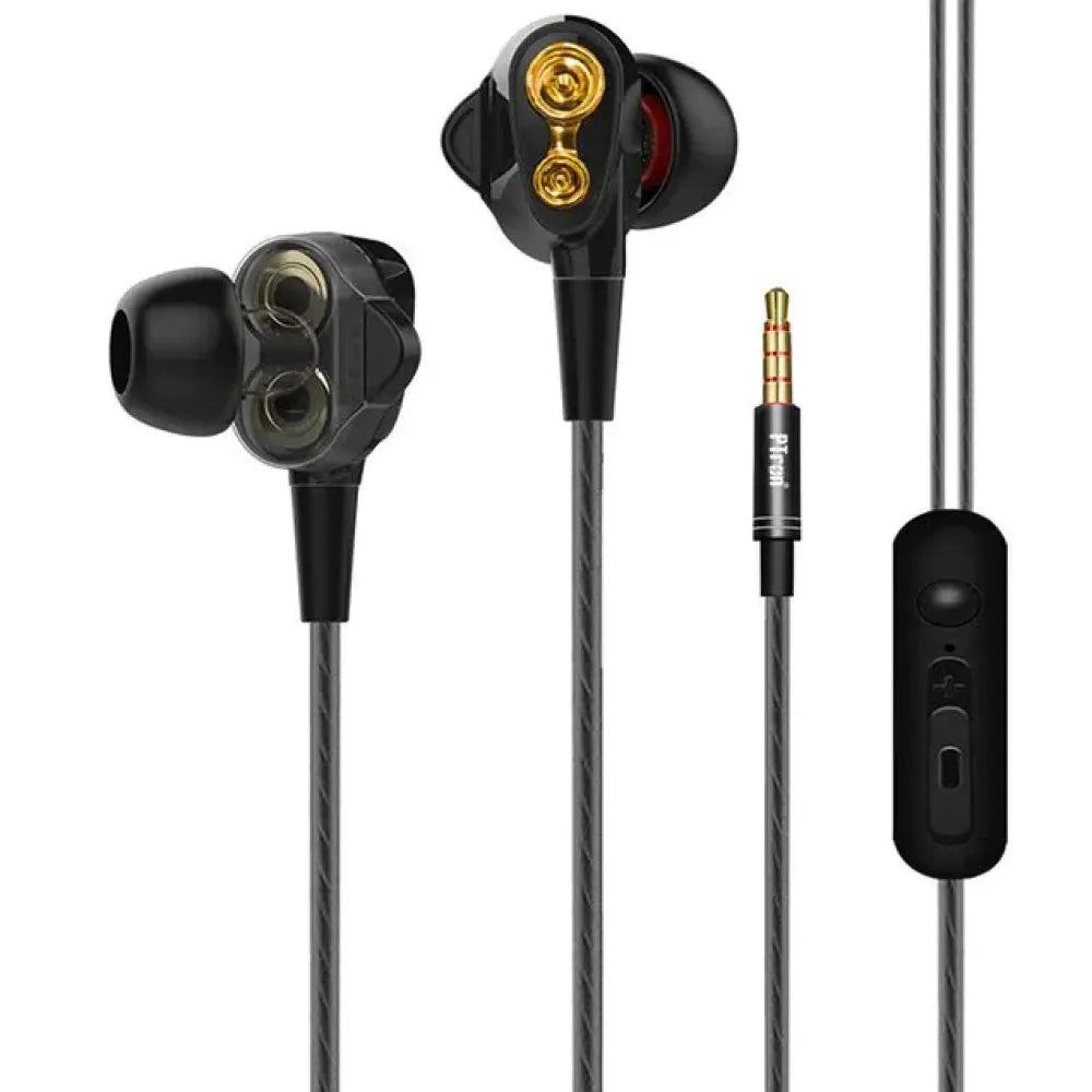 4d bass wired earphone