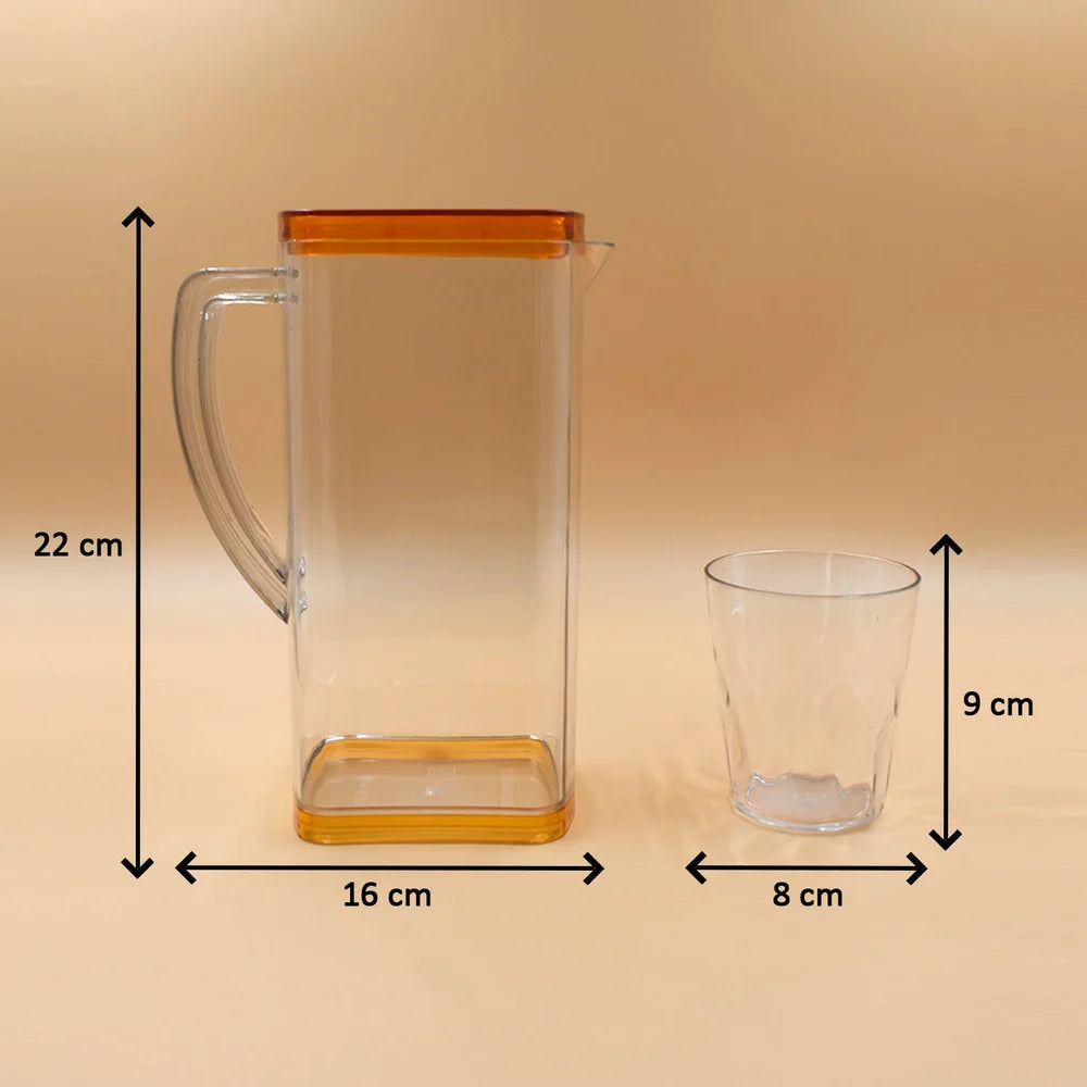 Unbreakable Square Jug Set