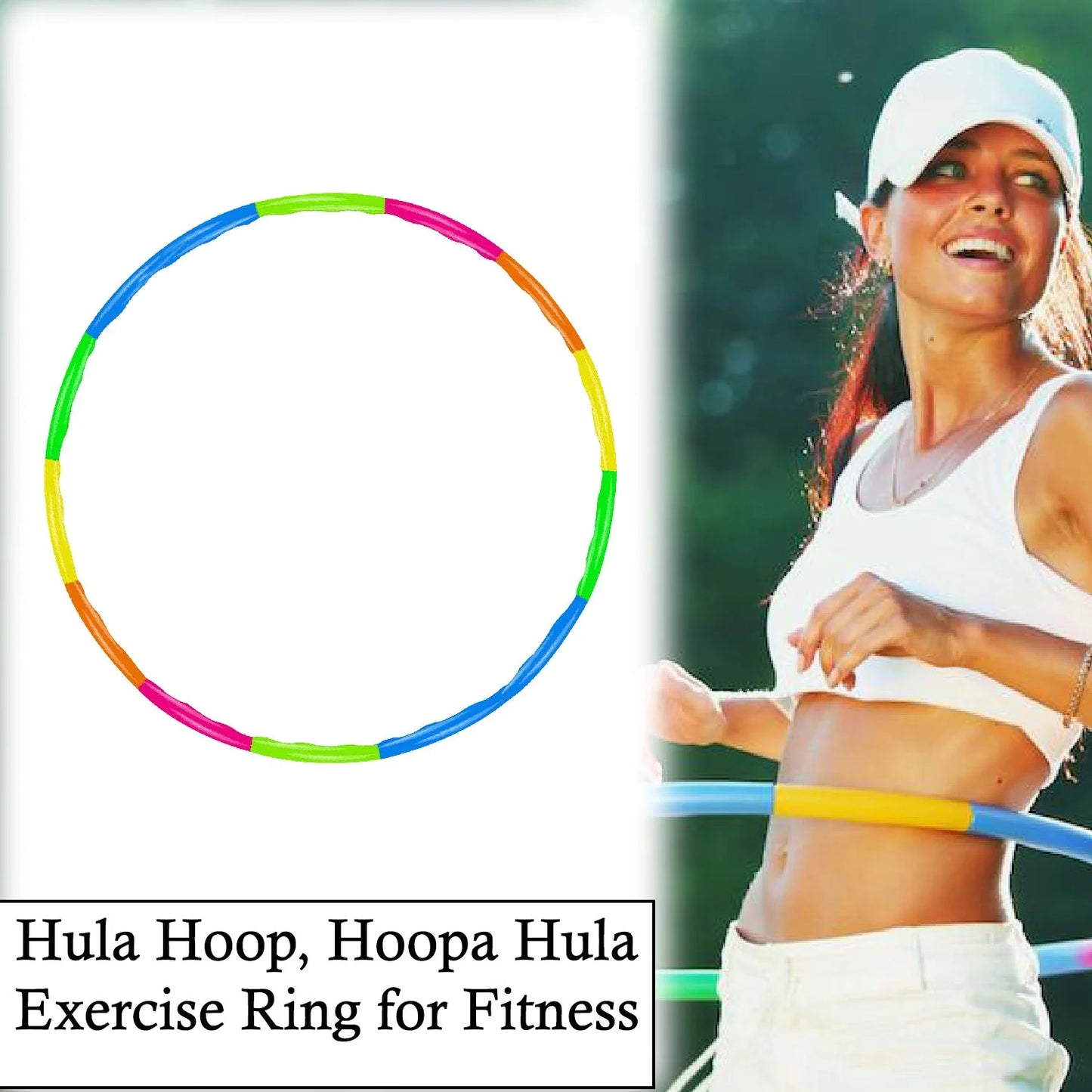 Adjustable Fitness Hula Hoop - Sports