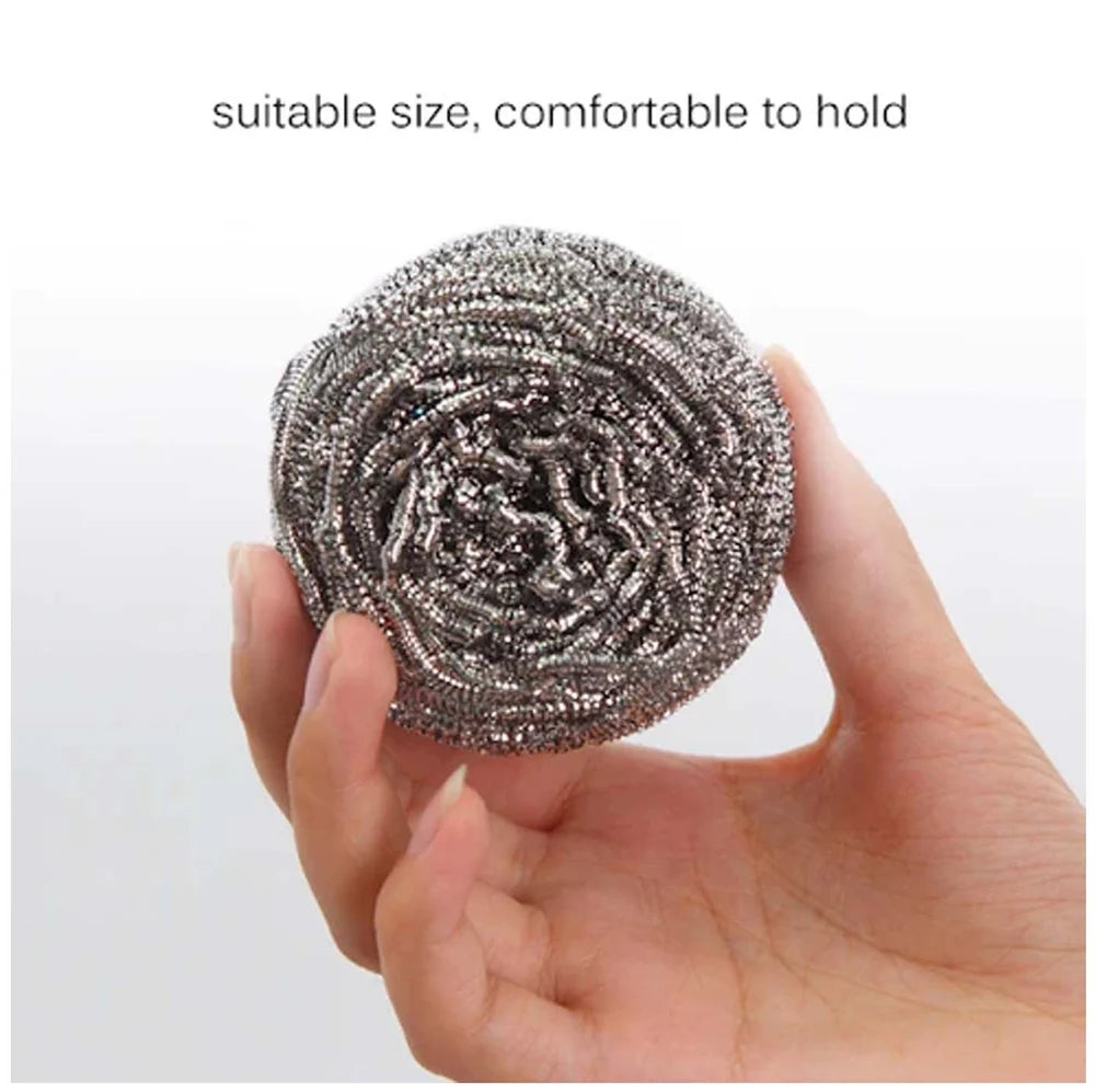 Heavy-Duty Steel Scrubber