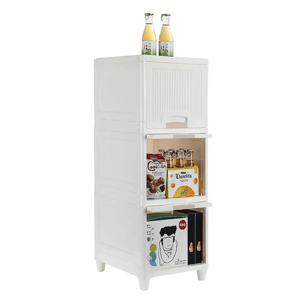3-Tier Foldable Storage Drawers