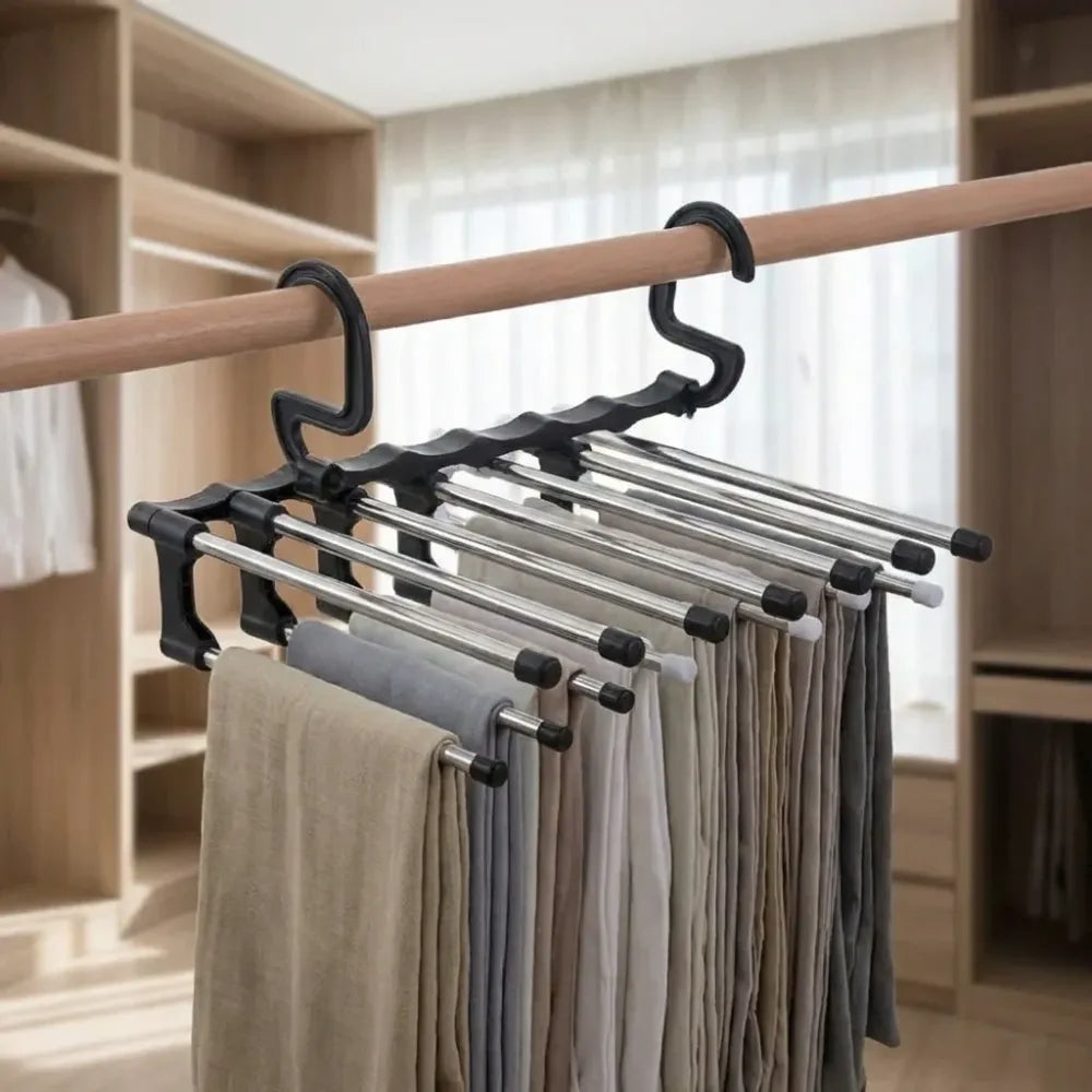 5-in-1 adjustable pants hanger - home improvement