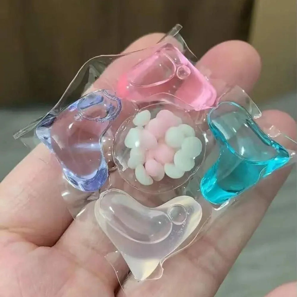 5 in 1 laundry detergent soap pods multi-purpose strong decontamination clothe washing (pack of 30)