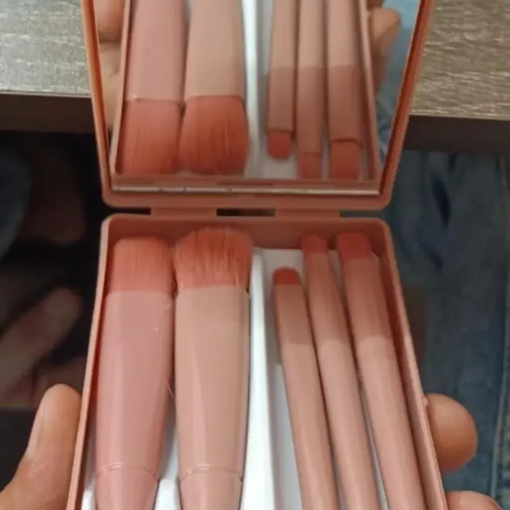 5 in 1 makeup brush set