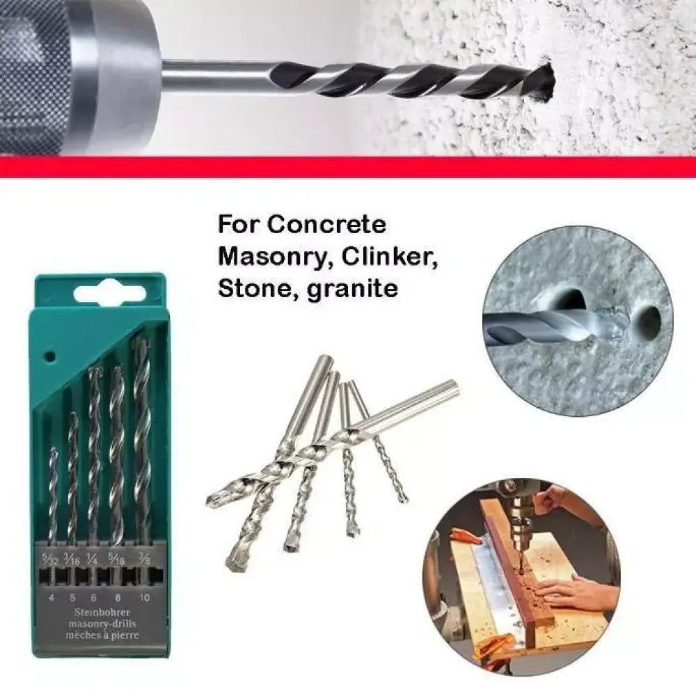 5-piece drill bit set - home essentials