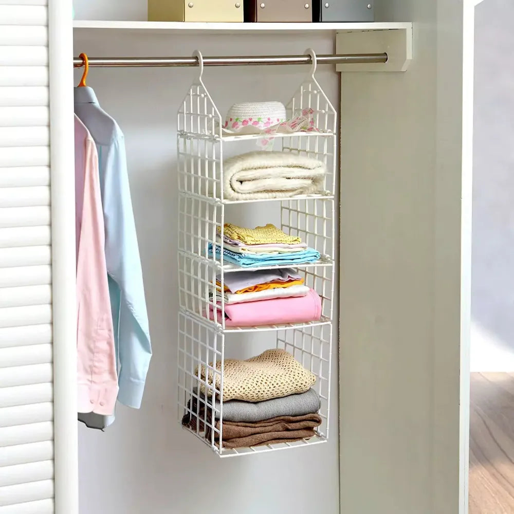5-tier foldable wardrobe - home improvement