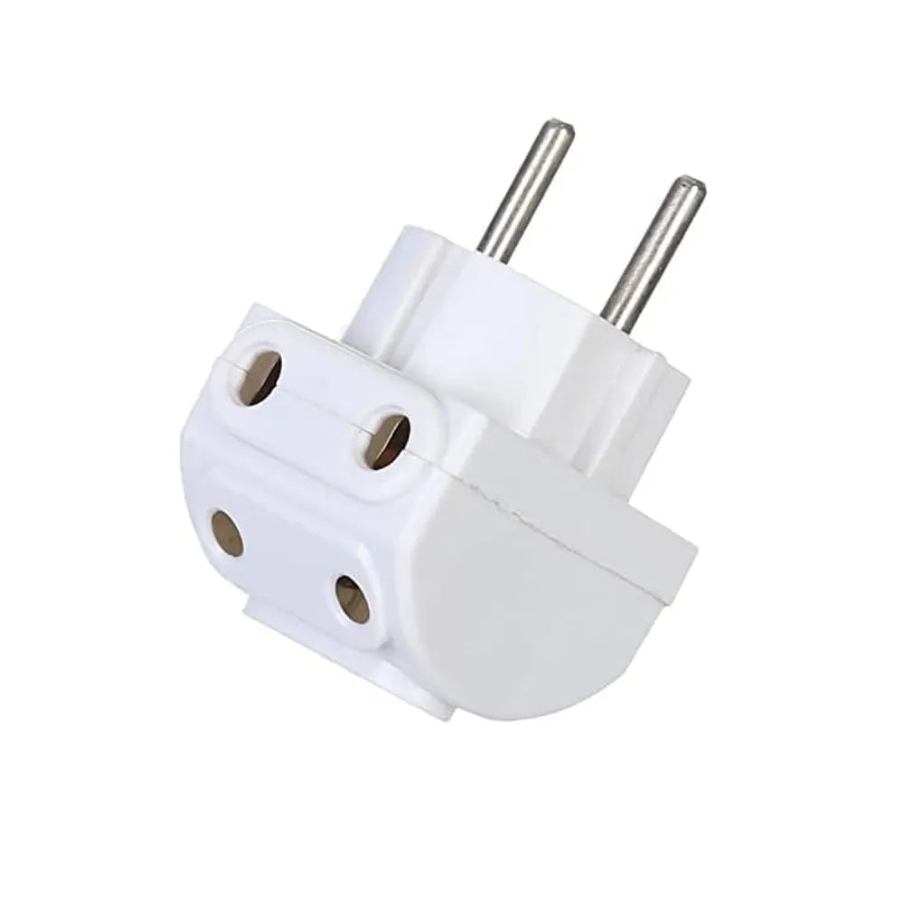 5-way 2 pin multi-plug socket converter (1 pc) - electronics