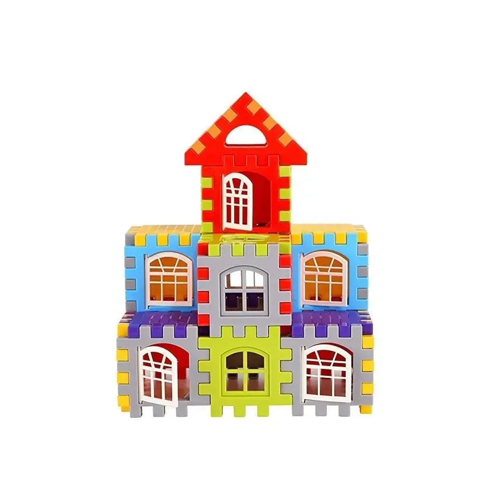 50-piece house building blocks set