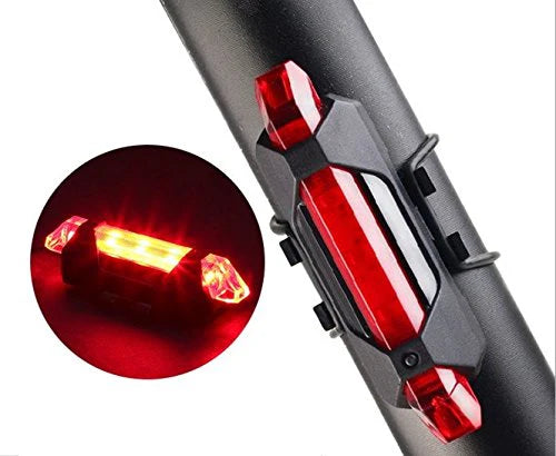 Rechargeable Bike Headlight (Red)