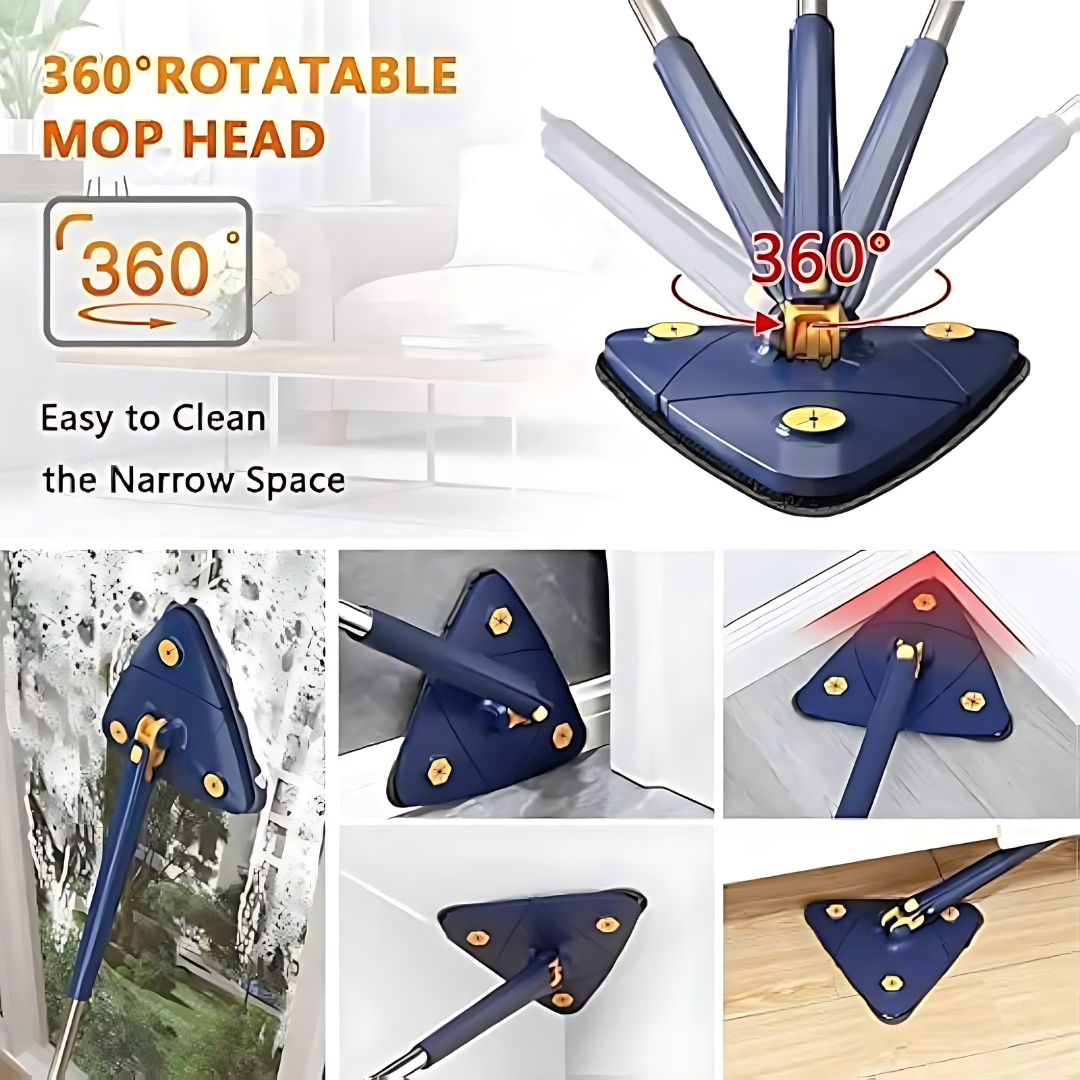 Rotatable Triangle Mop