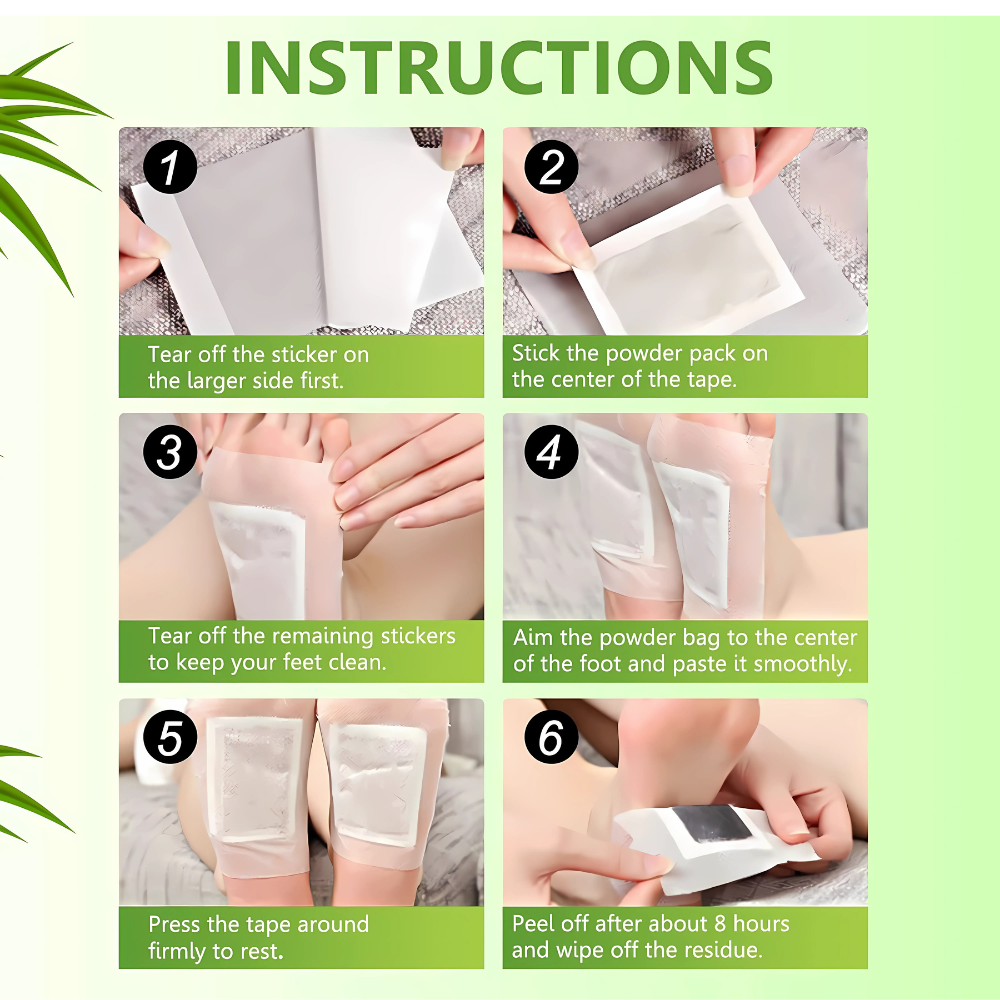 Natural Detox Foot Pads
