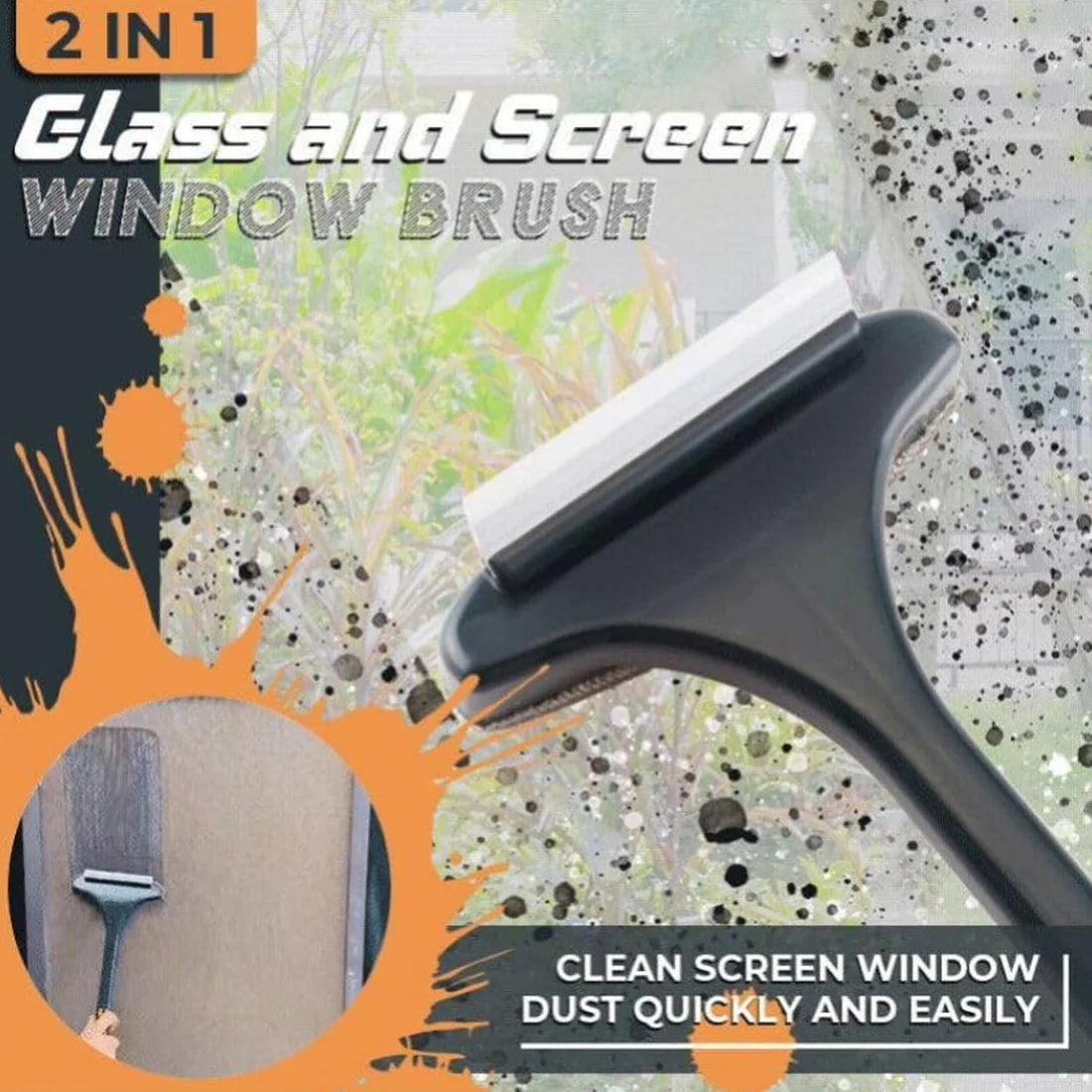 2-in-1 Window Mesh Cleaner