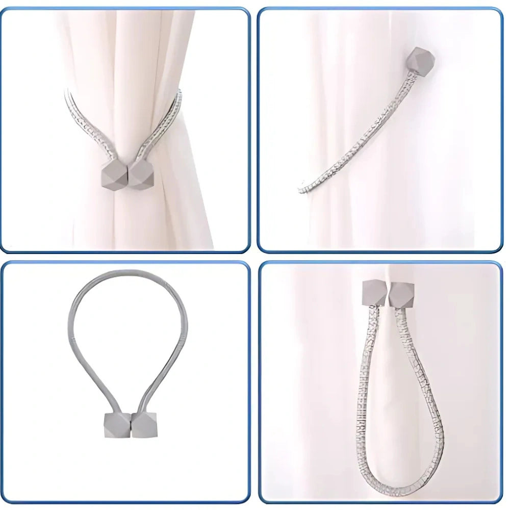 Magnetic Curtain Tiebacks Set