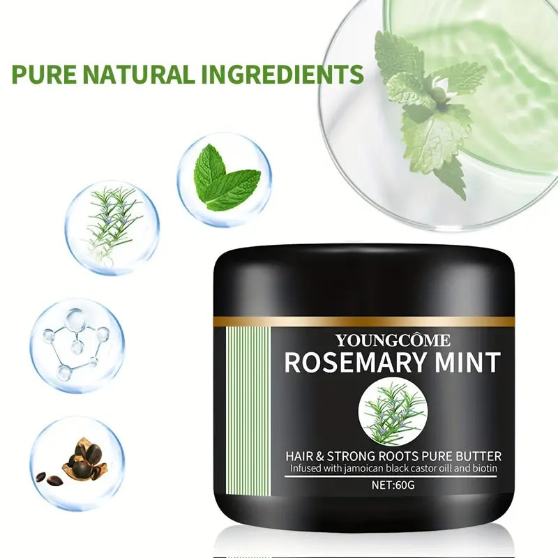 Rosemary Mint Hair Butter Cream (Pack of 2)