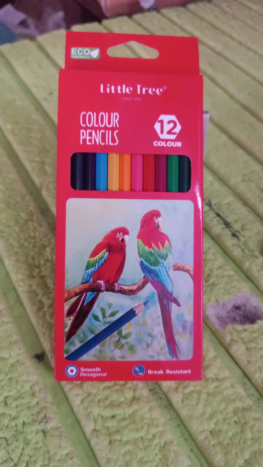Vibrant Wooden Coloring Pencils