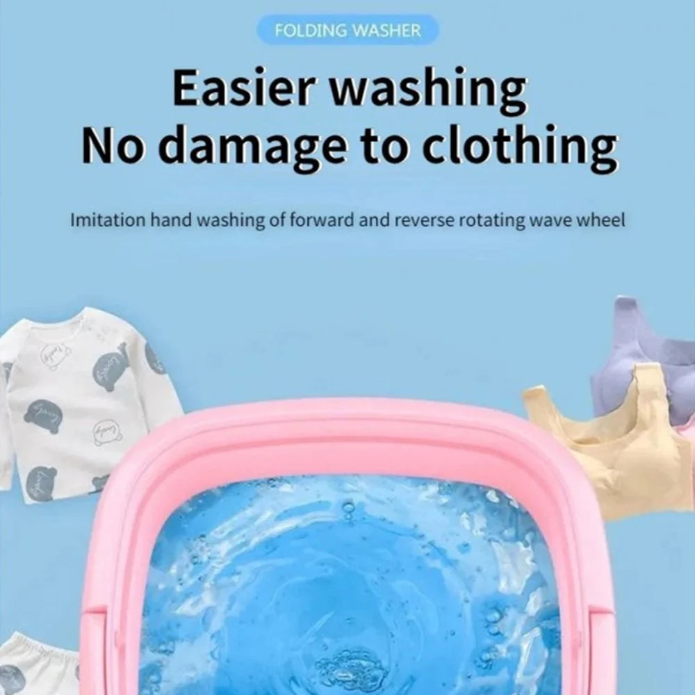 Mini Foldable Washing Machine