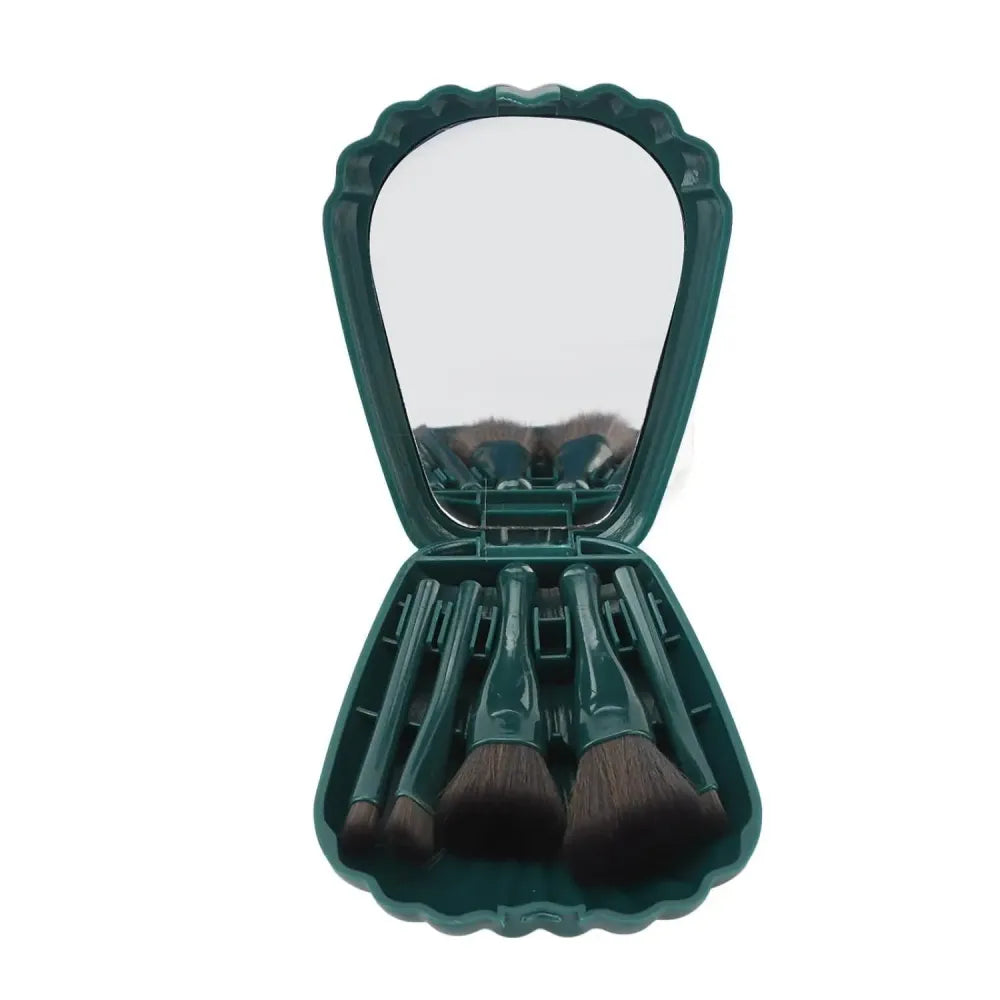 5pcs makeup brush set with case