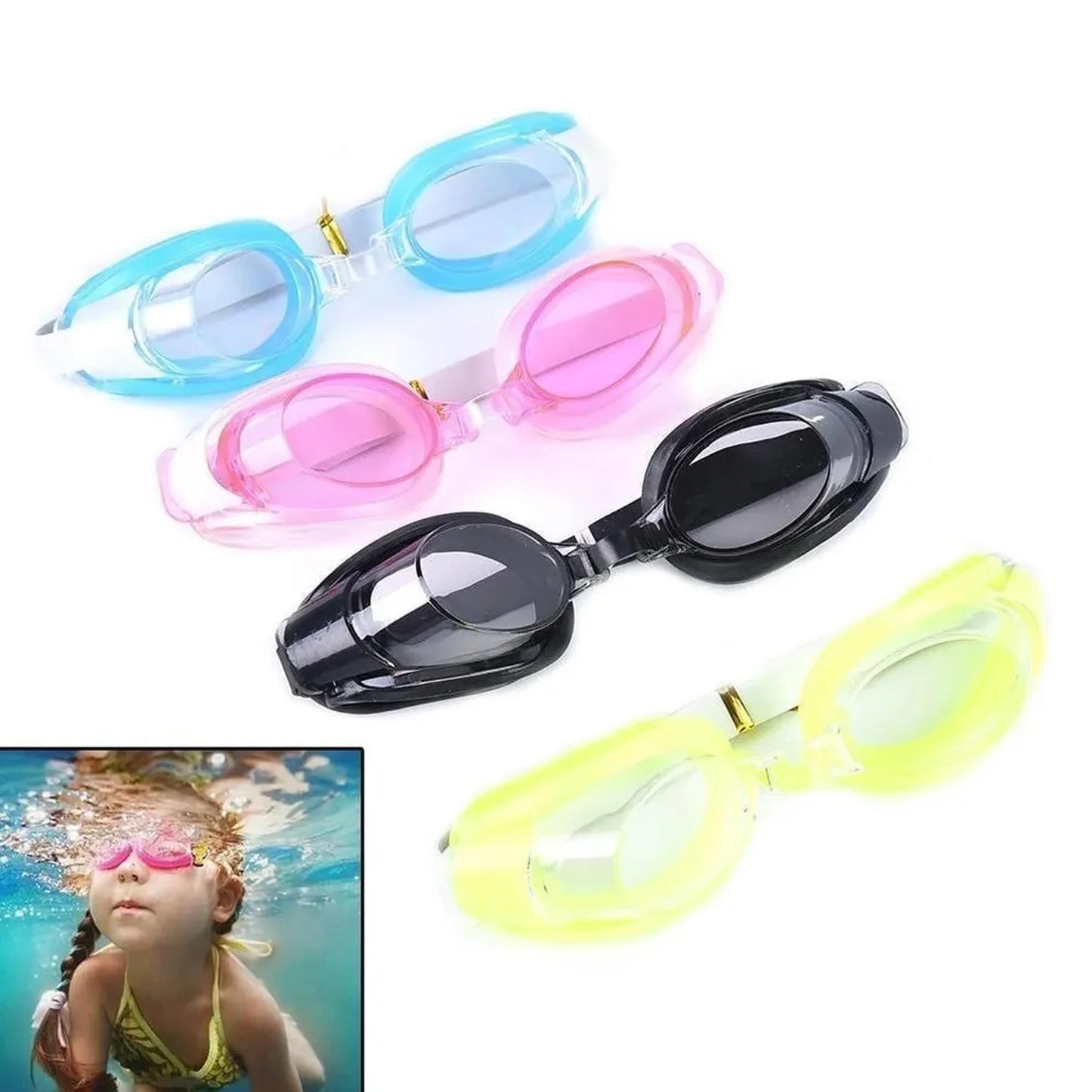 Kids Anti-Fog Swim Goggles