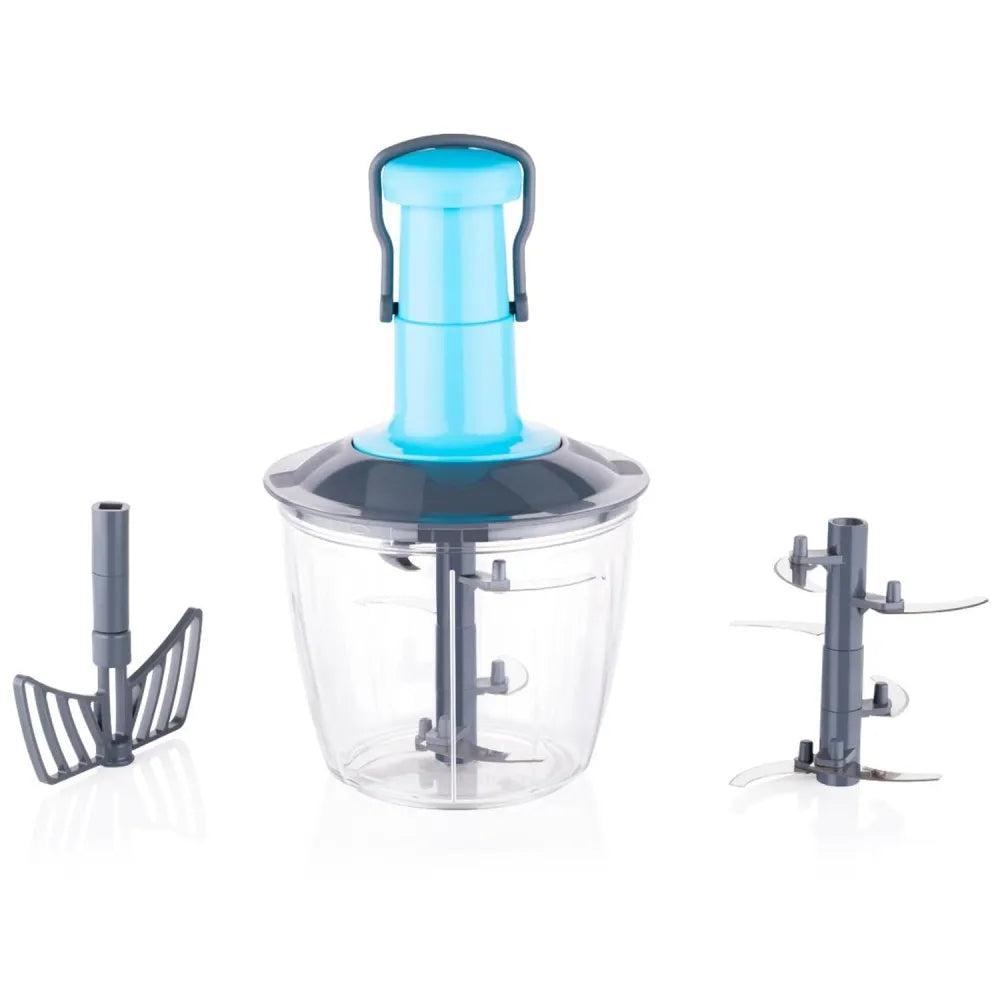 6-blade manual vegetable chopper - home & kitchen