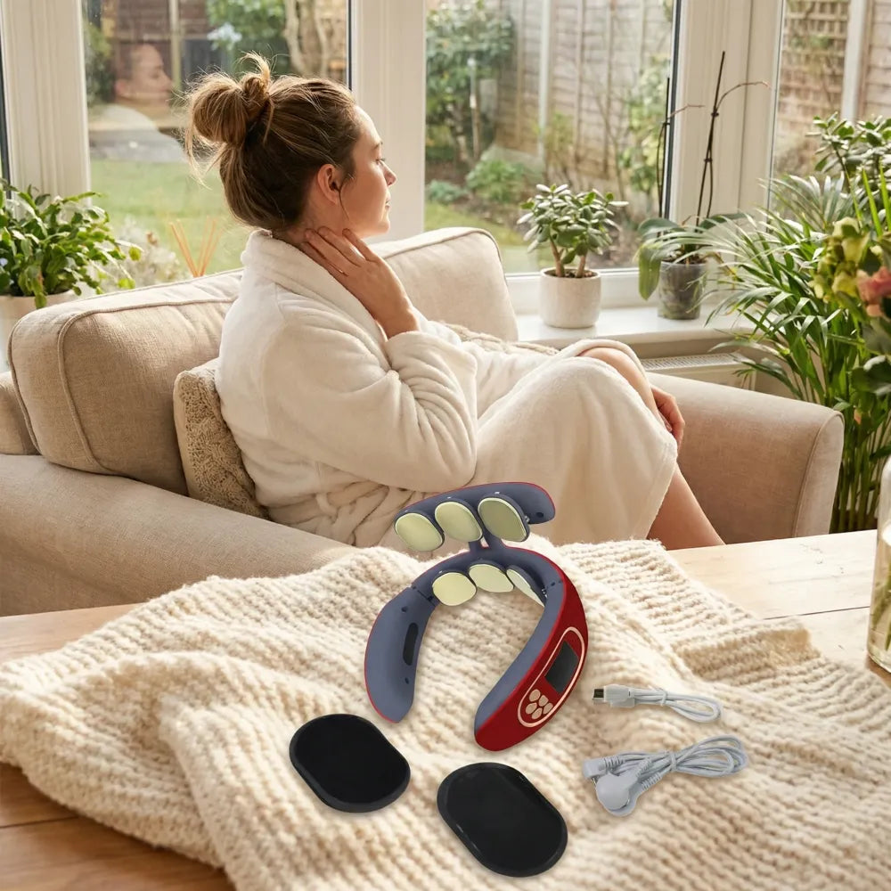 6-head neck & back massager - health care