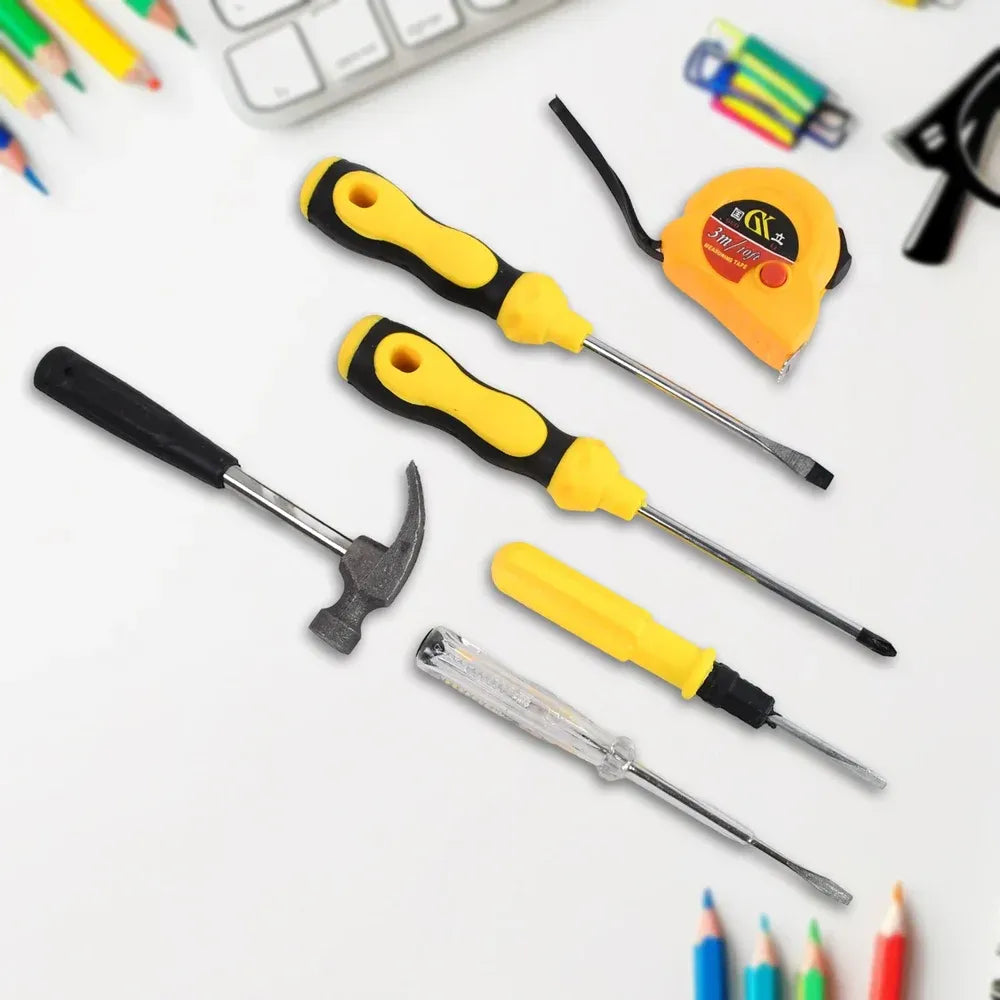 6-in-1 home repair kit - hardware fittings