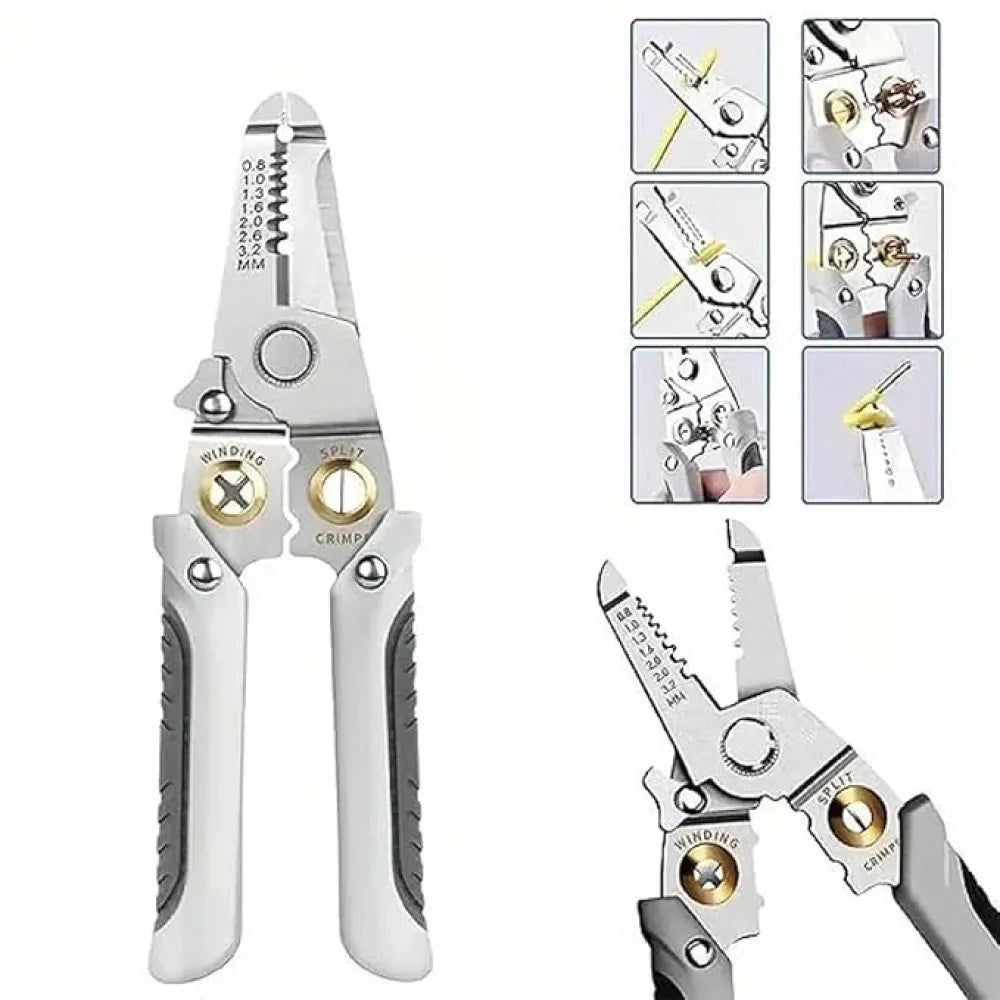 6 in 1 wire stripping pliers