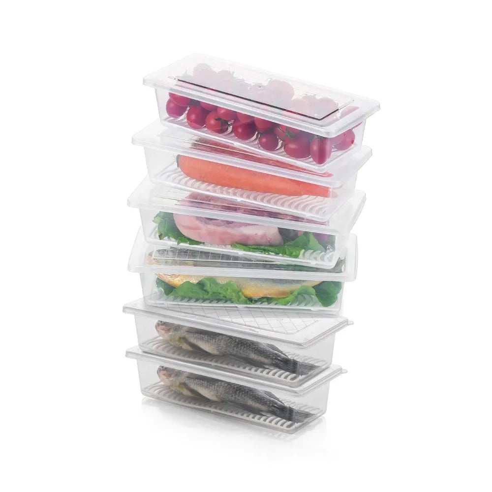 6-pack fridge storage boxes - home & kitchen