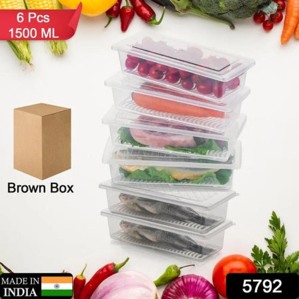 6-pack fridge storage boxes - home & kitchen