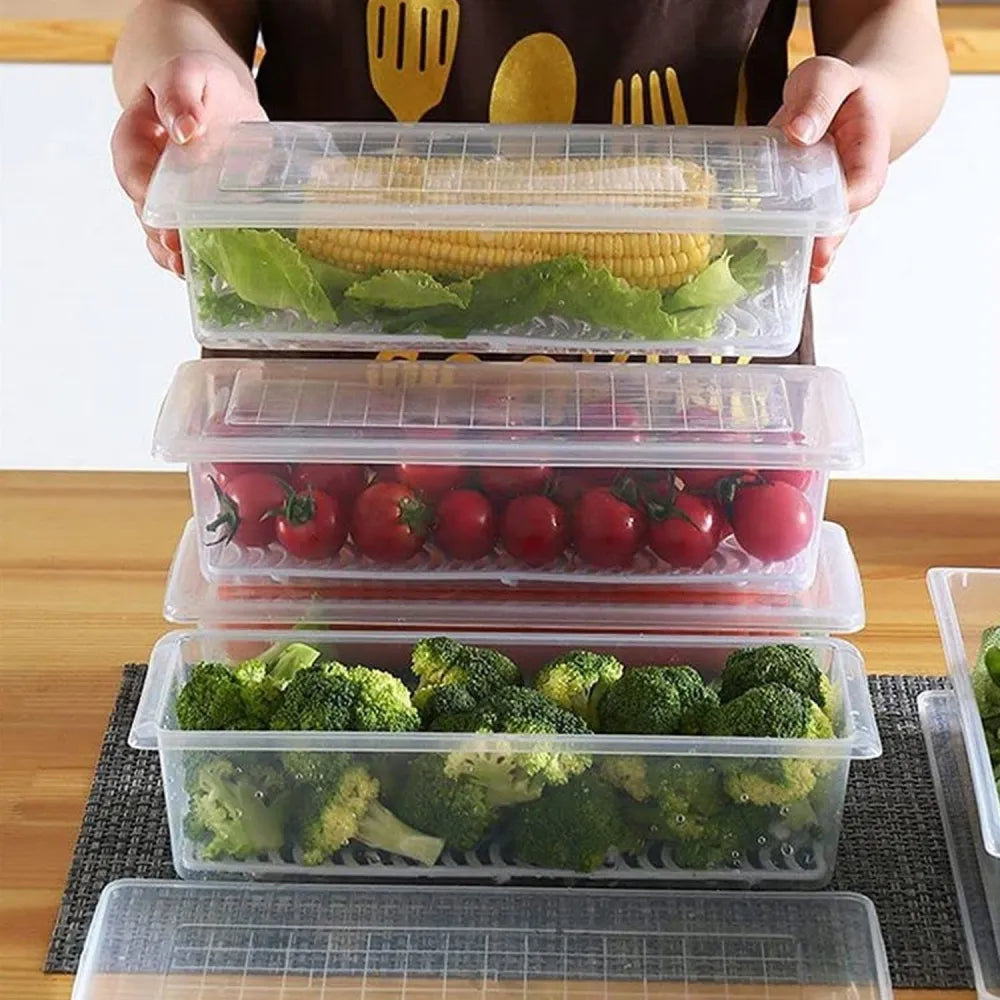 6-pack fridge storage boxes - home & kitchen