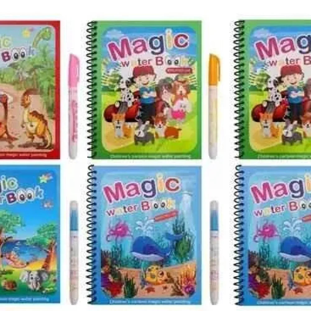 6-pack magic water books