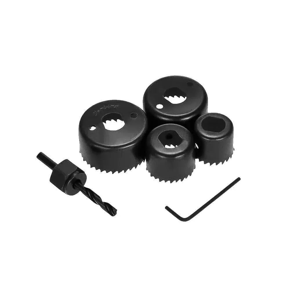 6-piece hole saw cutter set - hardware