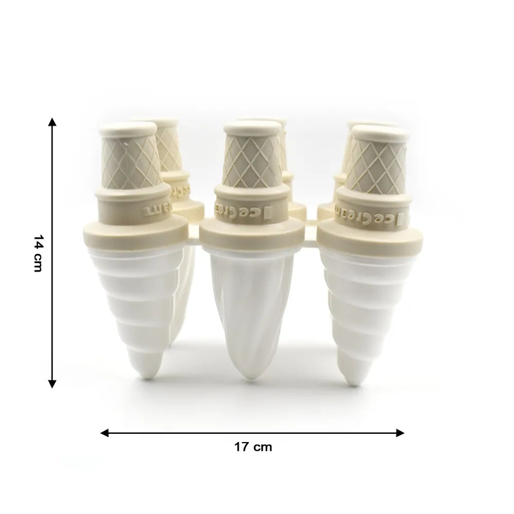 6-piece ice cream molds - home & kitchen