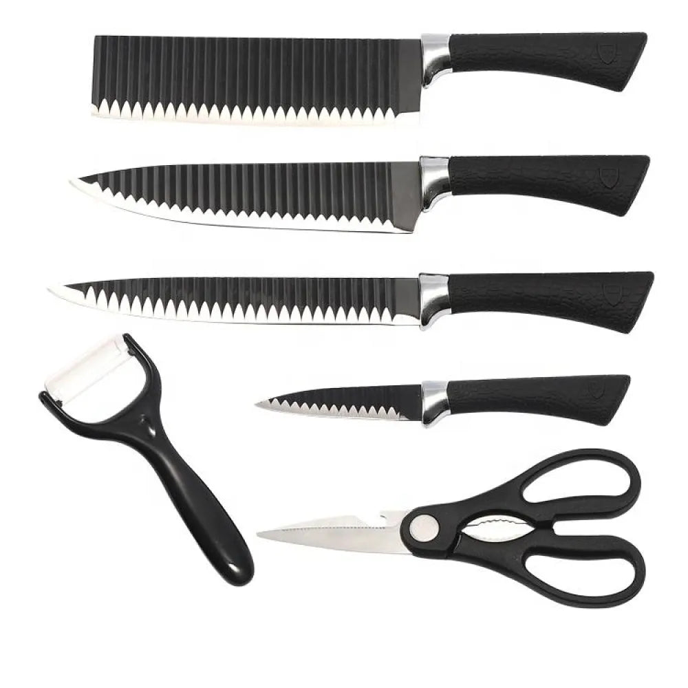 6-piece stainless steel knife set - home & kitchen