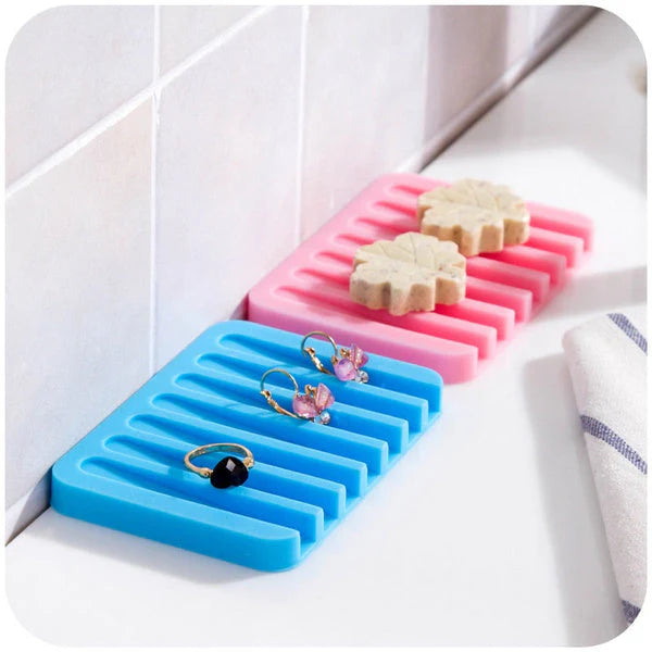 Silicone Soap Holder Tray