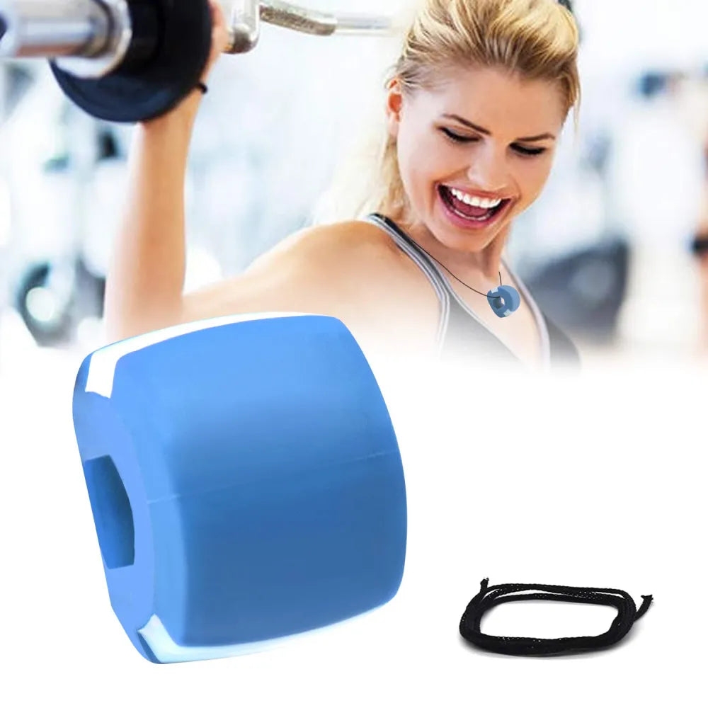6101c cn mix jaw exerciser used to gain sharp and chiselled jawline easily fast. - health & beauty