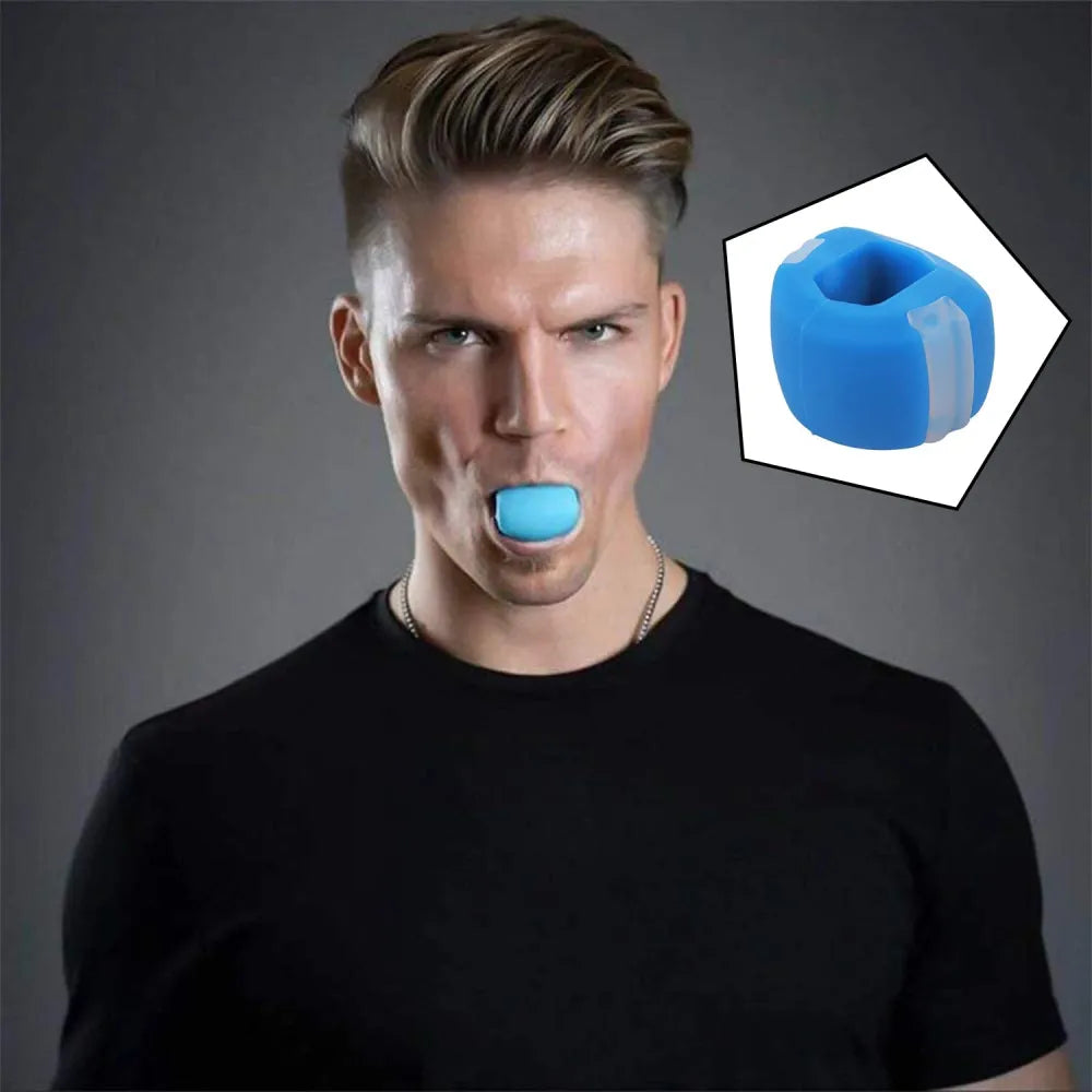 6101c cn mix jaw exerciser used to gain sharp and chiselled jawline easily fast. - health & beauty