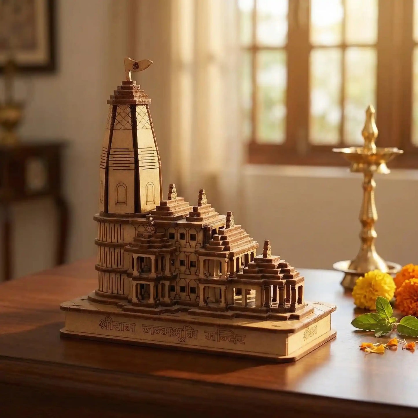 AYODHYA RAM MANDIR WOODEN TEMPLE