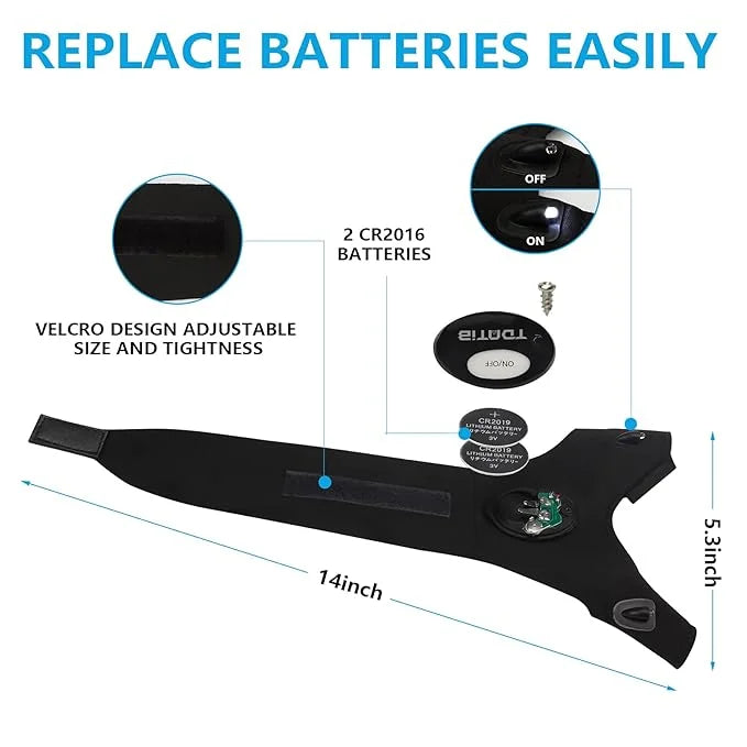 LED Flashlight Work Gloves