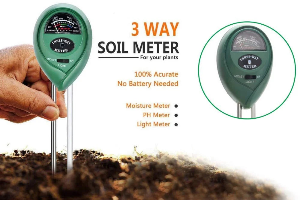 3-in-1 Soil Tester Kit