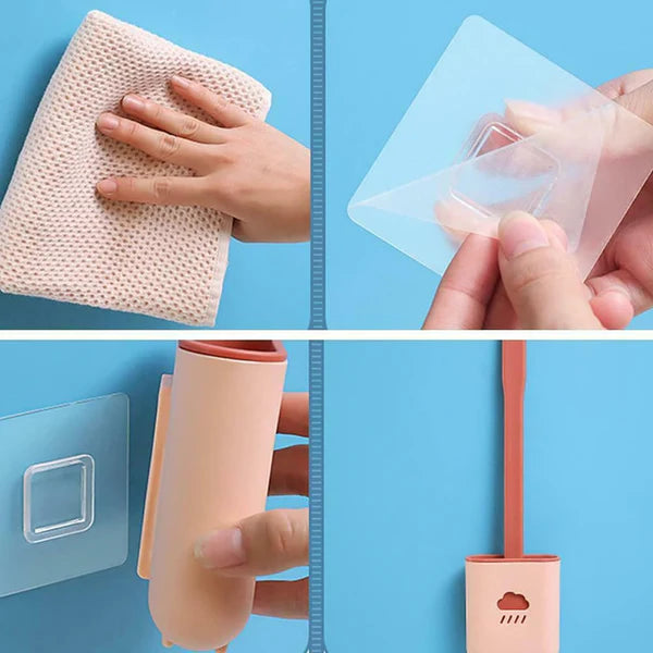 Silicone Toilet Brush Set